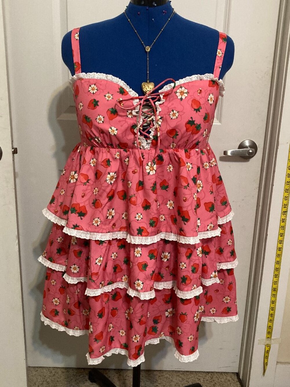 Dolls Kill x Strawberry Shortcake It's a Berry World Mini Dress